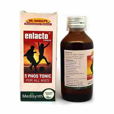 Medisynth Enlacto Forte 5 Phos Tonic 120 ml