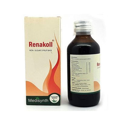 Medisynth Renakoll Non-Sugar Syrup 125 ml