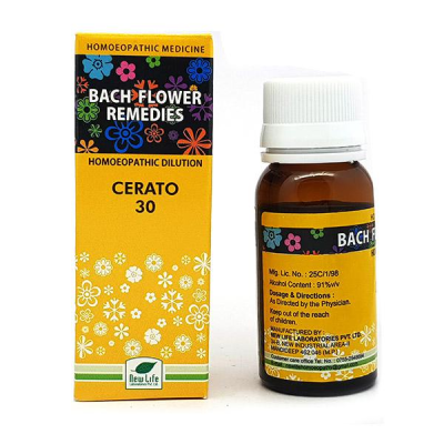 New Life Bach Flower Cerato 30 Liquid 30 ml