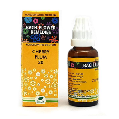 New Life Bach Flower Cherry Plum 30 Liquid 30 ml