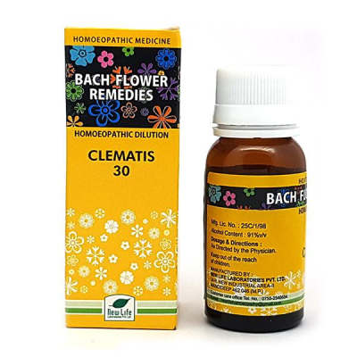 New Life Bach Flower Clematis 30 Liquid 30 ml
