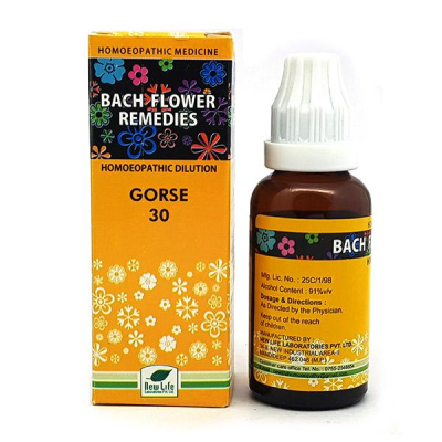 New Life Bach Flower Gorse 30 Liquid 30 ml