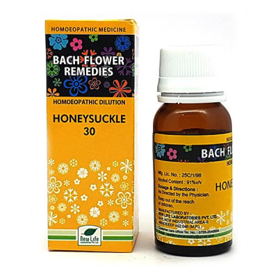 New Life Bach Flower Honey Suckle 30 Liquid 30 ml