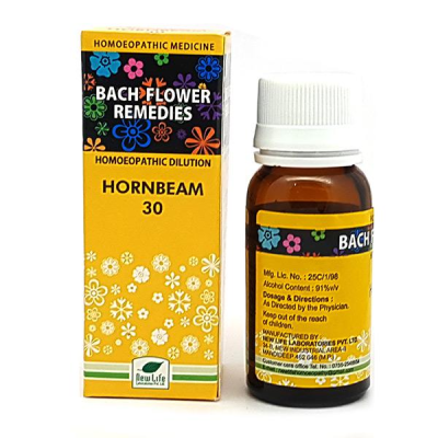 New Life Bach Flower Horn Beam 30 Liquid 30 ml
