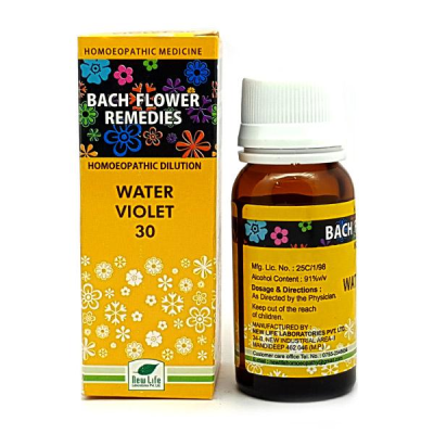 New Life Bach Flower Water Violet 30 Liquid 30 ml