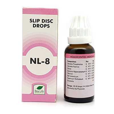 New Life NL-8 Slip Disc Drops 30 ml