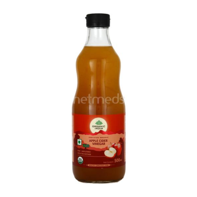 Organic India Apple Cider Vinegar 500 ml