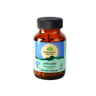Organic India Lipid Care Veg Capsules 60's