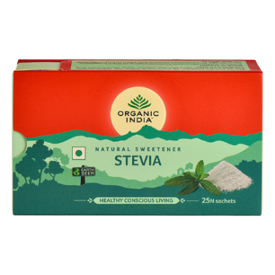 Organic India Stevia Powder Sachet 25's