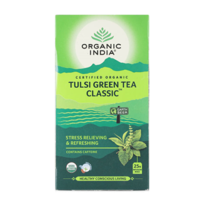 Organic India Tulsi Green Tea Bags - Classic 25's