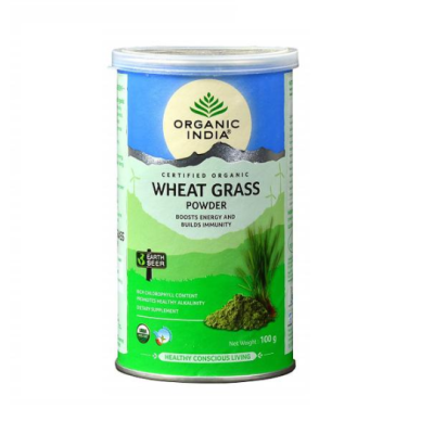 Organic India Wheat Grass Powder 100 gm