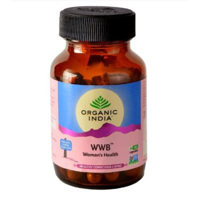 Organic India WWB (Women's Well Being) Veg Capsules 60's
