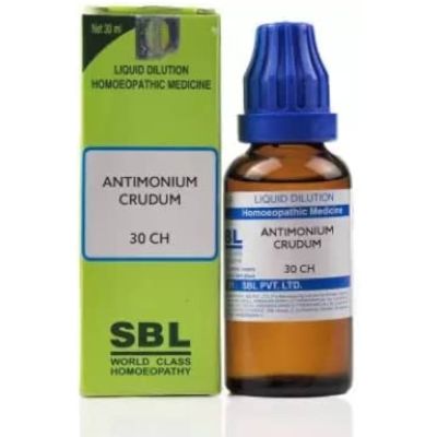 SBL Antimonium Crudum 30 Liquid 30 ml