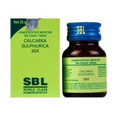 SBL Calcarea Sulphurica 30X Tablet 25 gm