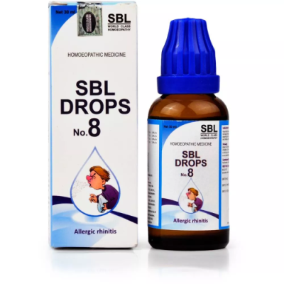 SBL Drops No.8 for Allergic Rhinitis 30 ml