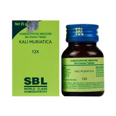 SBL Kali Muriaticum 12X Tablet 25 gm