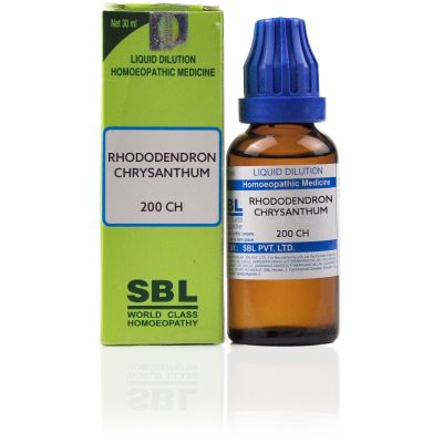 SBL Rhododendron Chrysanthum 200 Liquid 30 ml