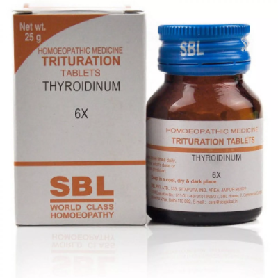 SBL Thyroidinum 6X Tablet 25 gm