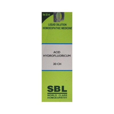 SBL Acidum Hydrofluoricum 30 Liquid 30 ml