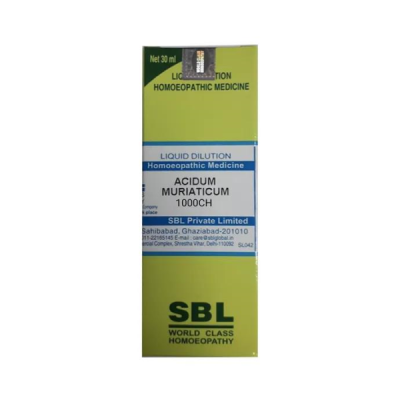 SBL Acidum Mauriaticum 1M Liquid 30 ml