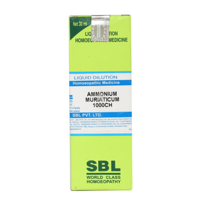SBL Ammonium Muriaticum 1M Liquid 30 ml