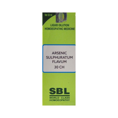 SBL Arsenicum Sulph.Falvum 200 Liquid 30 ml