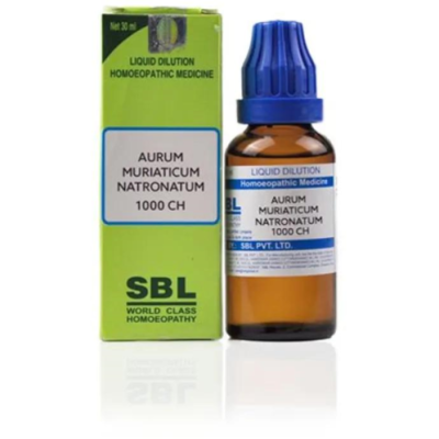 SBL Aurum Muriaticum Natronatum 1M Liquid 30 ml