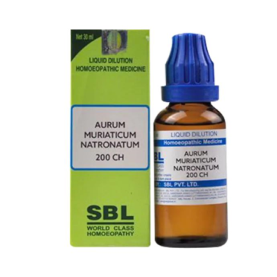 SBL Aurum Muriaticum Natronatum 200 Liquid 30 ml