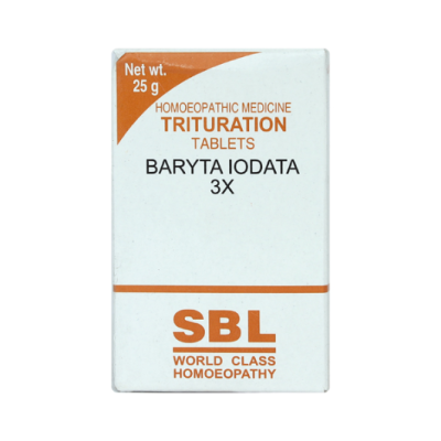 SBL Baryta Iodata 3X Tablet 25 gm