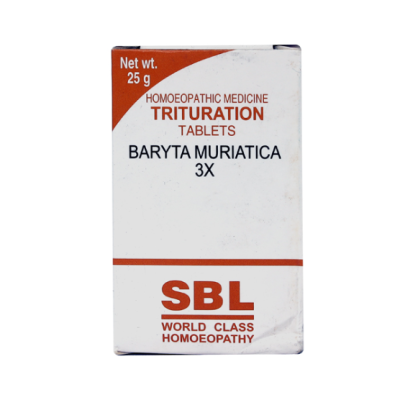SBL Baryta Muriatica 3X Tablet 25 gm