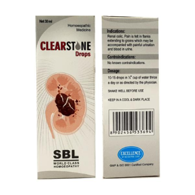 SBL CLEARSTONE DROPS 30ML
