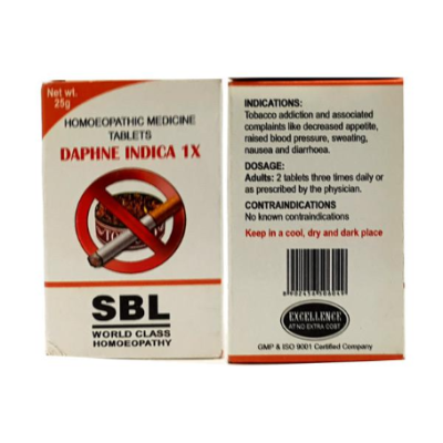 SBL Daphne Indica 1X Tablet 25 gm