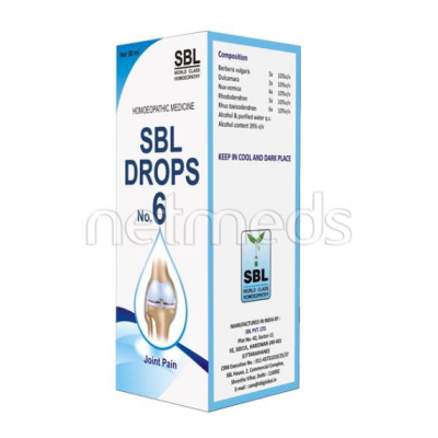SBL Drops No.6 for Joint Pain 30 ml