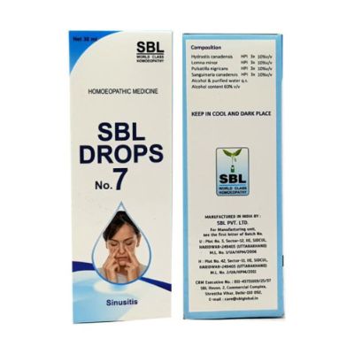 SBL Drops No. 7 (Sinusitis) 30 ml