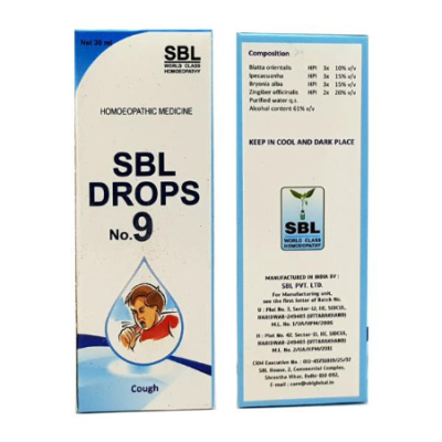 SBL Drops No. 9 (Cough) 30 ml