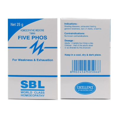 SBL Five Phos Tablet 25 gm