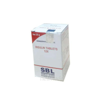 SBL Insulin 12X Tablet 25 gm