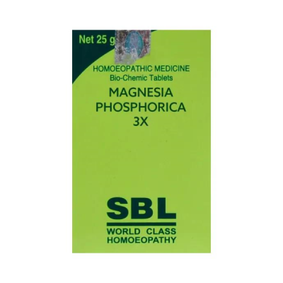 SBL Magnesia Phosphoricum 3X Tablet 25 gm