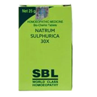 SBL Natrum Sulphuricum 30X Tablet 25 gm