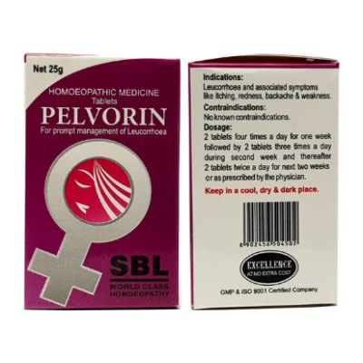 SBL Pelvorin Tablet 25 gm