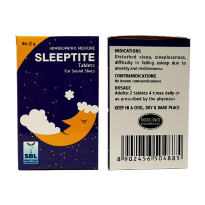 SBL Sleeptite Tablet 25 gm