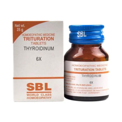 SBL Thyroidinum 3X Tablet 25 gm