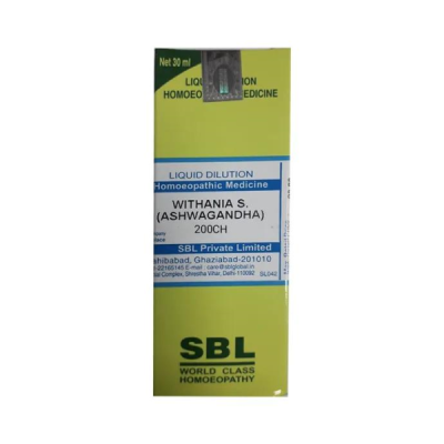 SBL Withania Somnifera 200 Liquid 30 ml