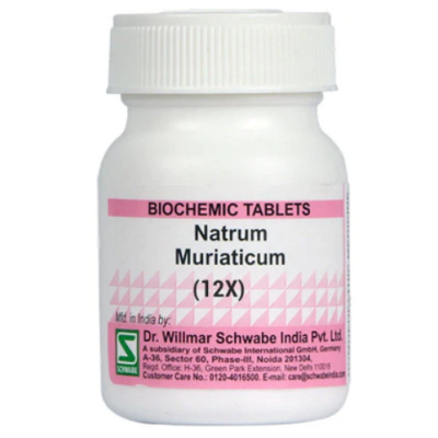 Dr. Willmar Schwabe Natrum Muriaticum 3X Tablet 20 gm