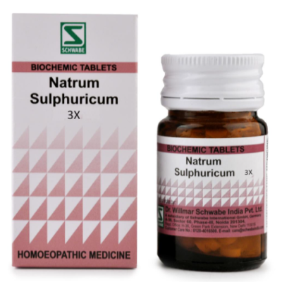 Dr. Willmar Schwabe Natrum Sulphuricum 3X Tablet 20 gm