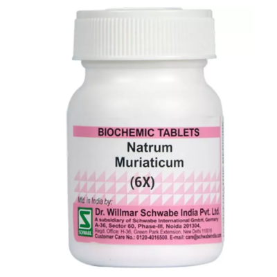 Dr. Willmar Schwabe Natrum Muriaticum 6X Tablet 20 gm