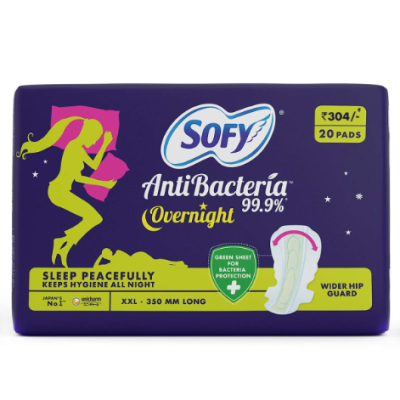 Sofy Antibacteria Overnight Pads (XXL) 20's