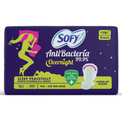 Sofy Antibacteria Overnight (XXL) 5's