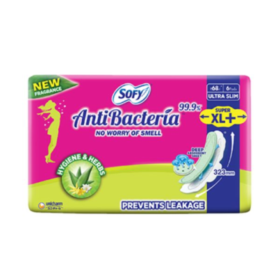 Sofy Antibacteria Pads - Super (XL+) 6's