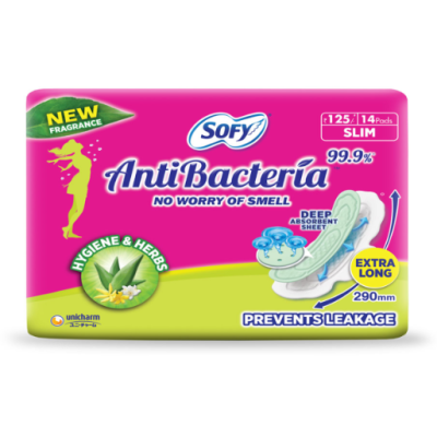 Sofy Antibacteria Pads (XL) 14's